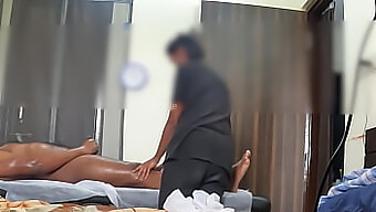 Secretly Filmed Massage Session With A Kinky Twist